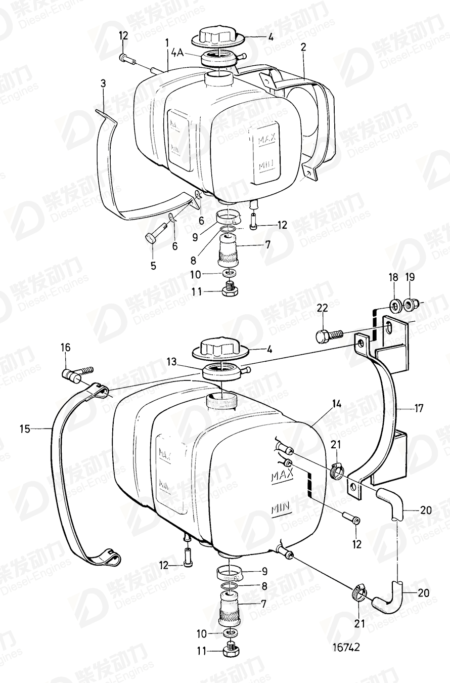 volvo penta Hose clamp 926244 Drawing volvo penta Hose clamp 926244 Drawing